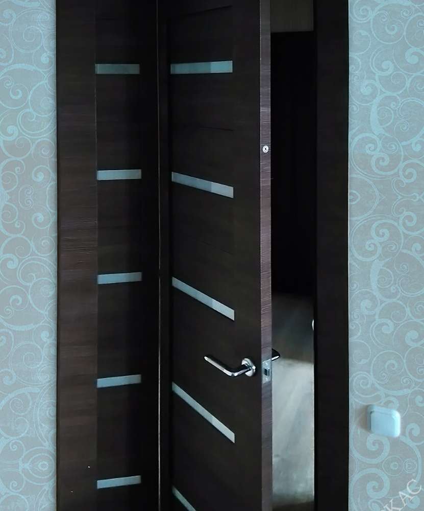 Установка двери книжка профиль дорс - фото